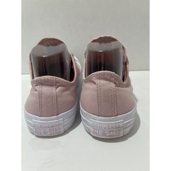 Converse Chuck Taylor All Star Womens low-top slip-on sneakers pink canvas - Picture 3 of 6